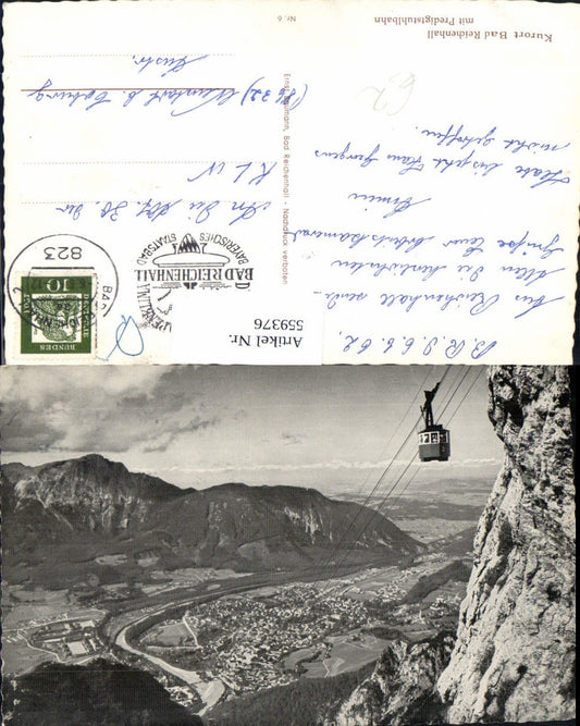 559376,Bad Reichenhall m. Predigtstuhlbahn Seilbahn Gondel