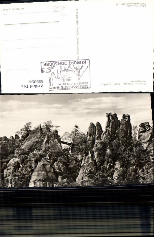 559396,Jonsdorf Zittauer Gebirge Nonnenfelsen