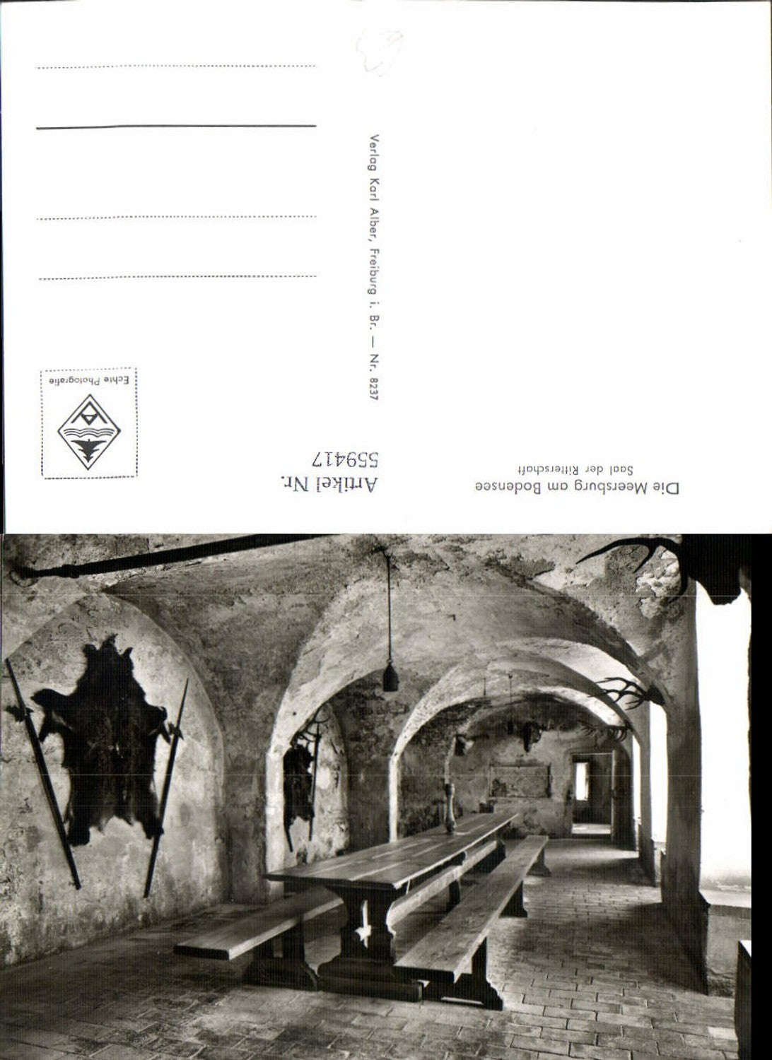 559417,Foto Ak Meersburg a. Bodensee Saal der Ritterschaft