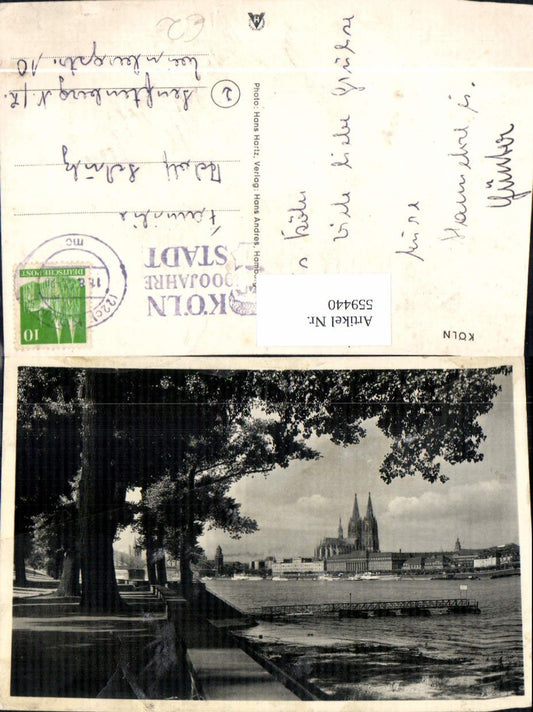 559440,Köln Ansicht m. Dom