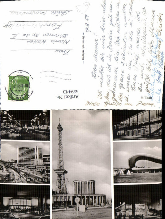 559443,Mehrbild Ak Berlin Ansichten