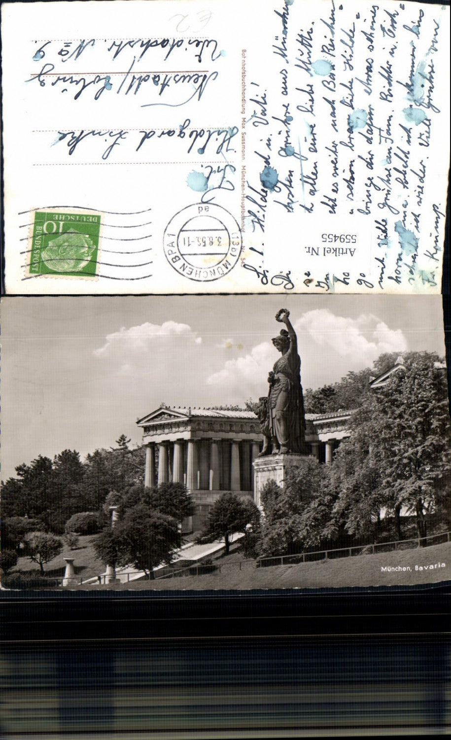 559455,München Bavaria Statue Tempel