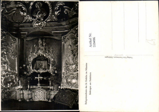 559496, Bad Säckingen on the Upper Rhine, Reliquary Shrine Münster