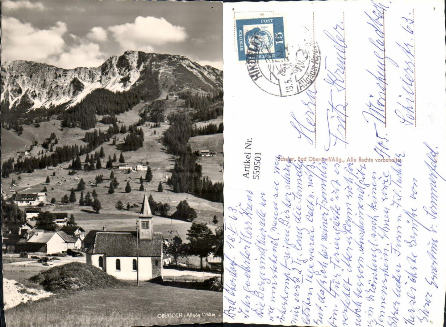 559501,Oberjoch Bad Hindelang Allgäu Kirche