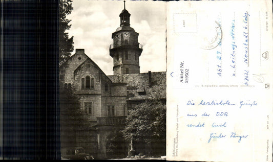 559502, Schleusingen Bertholdsburg Castle Portal and Castle Tower
