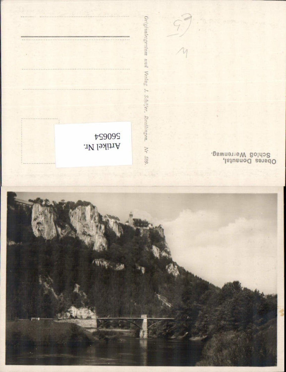 560654, Beuron Upper Danube Valley Werrenwag Castle
