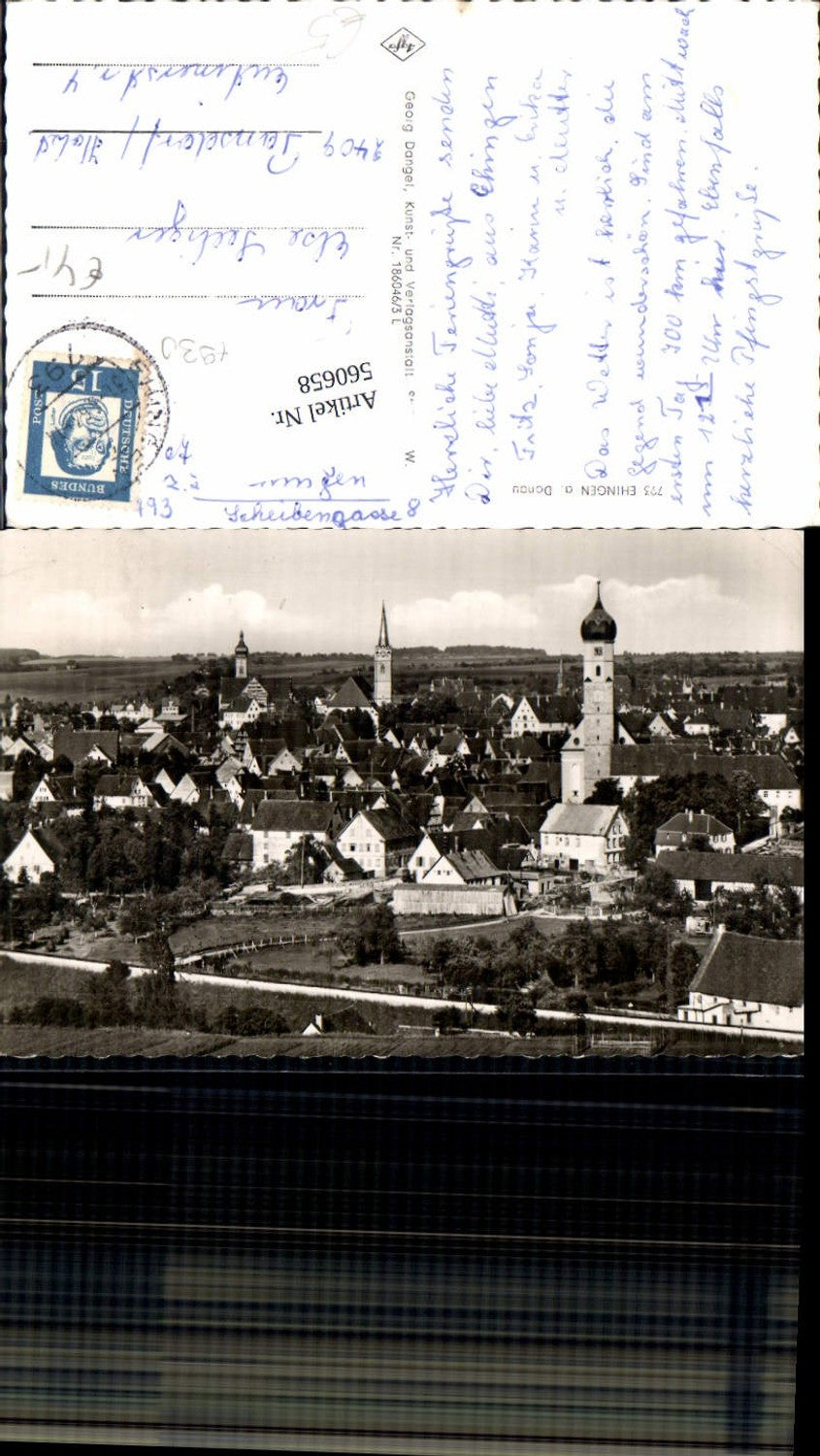 560658,Ehingen a. Donau Teilansicht