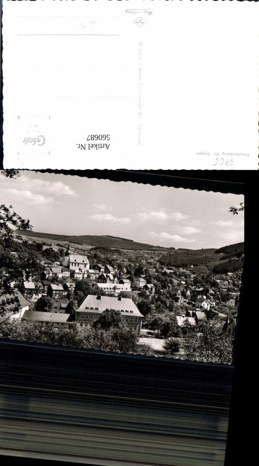 560687,Foto Ak Freudenberg Teilansicht