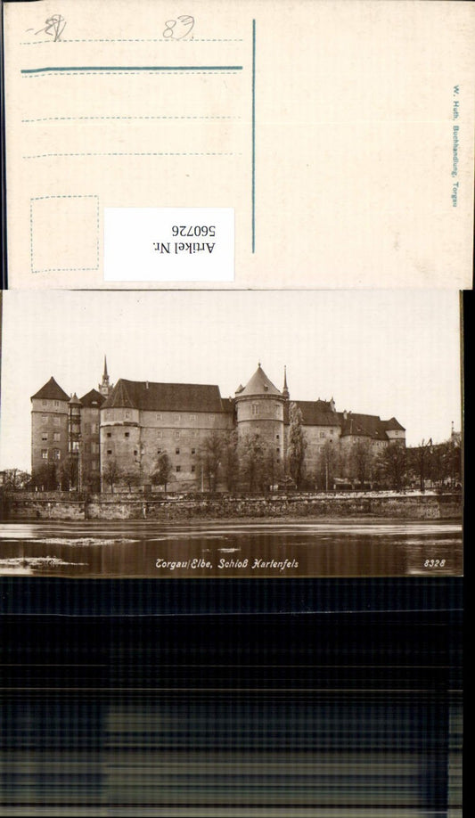 560726,Torgau Elbe Schloß Hartenfels