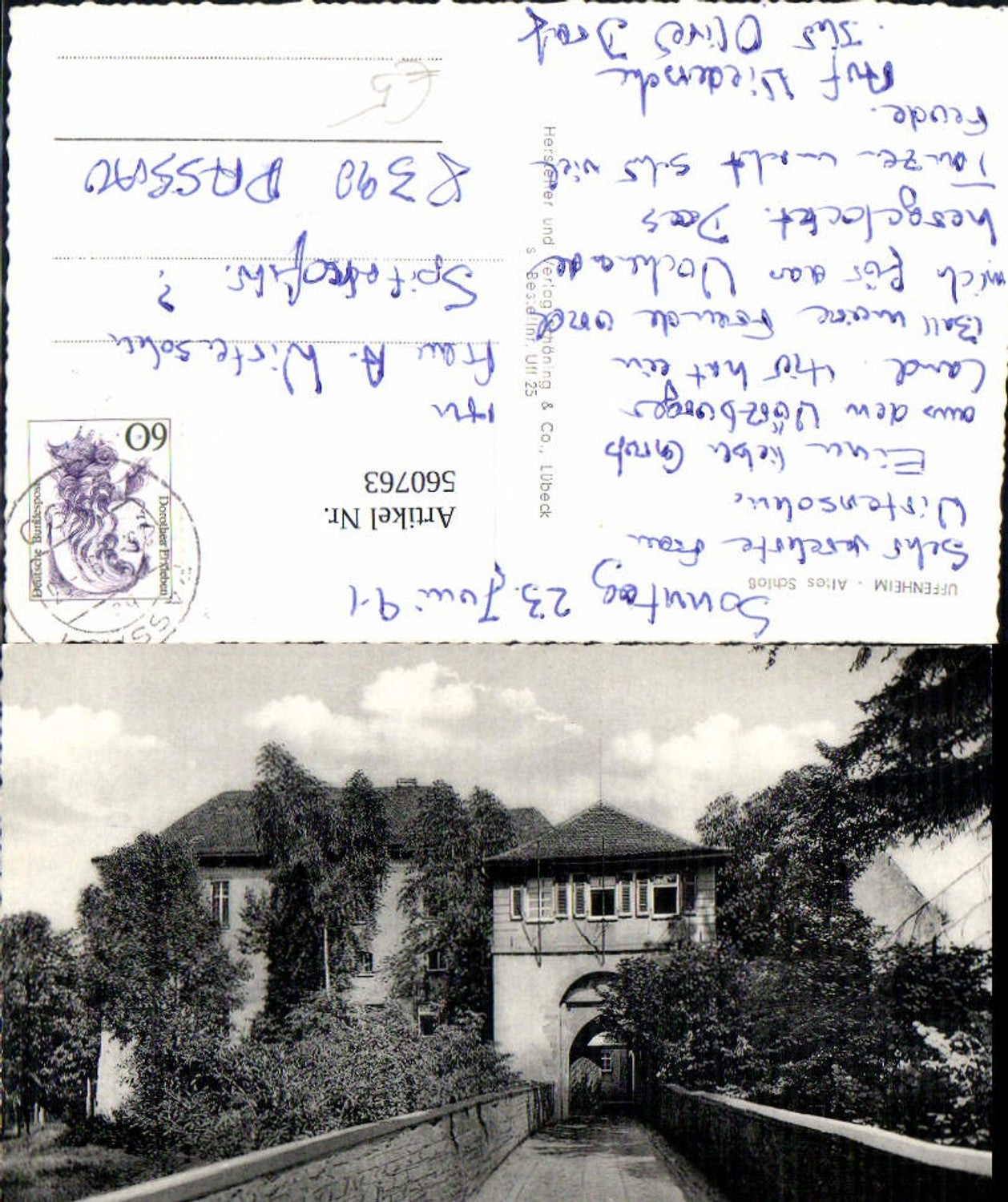 560763, Uffenheim Old Castle