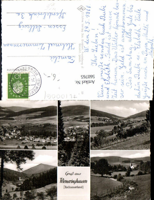 560765,Mehrbild Ak Wiemeringhausen Hochsauerland Olsberg