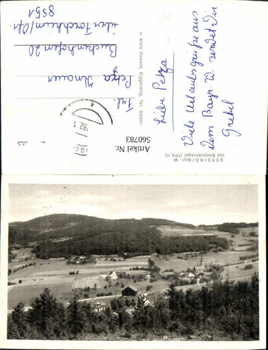 560783,Foto Ak Gerding Brotjacklriegel Riggerding Schöllnach