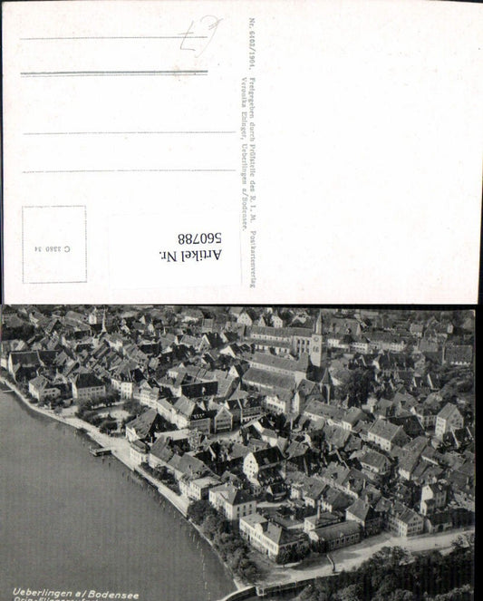 560788,Fliegeraufnahme Überlingen Ueberlingen a. Bodensee