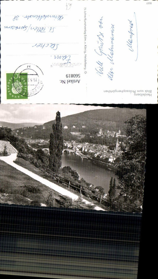 560819, Heidelberg view from. Philosopher's Garden