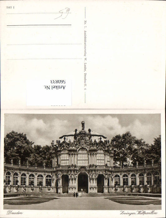 560833,Foto Ak Dresden Zwinger Wallpavillon
