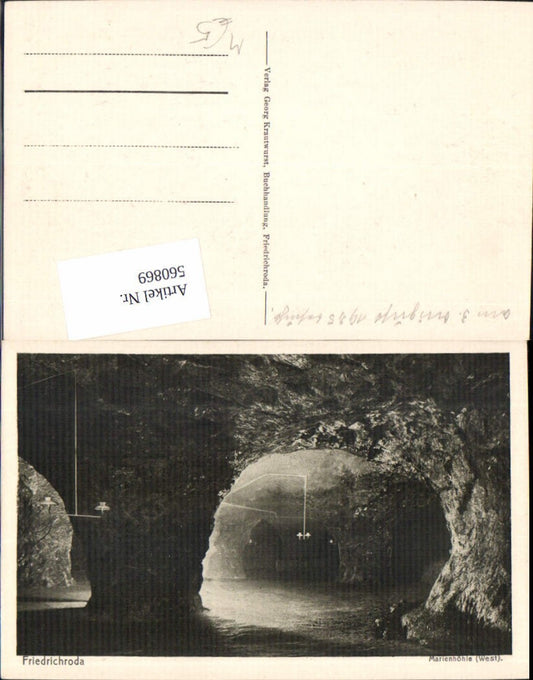 560869,Friedrichroda Marienhöhle West Höhle