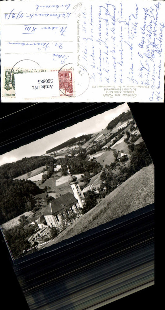 560886, St. Ulrich Schwarzwald Church Bollschweil Monastery