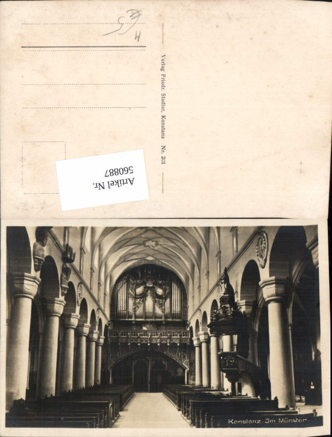 560887, Konstanz, Münster Choir Church