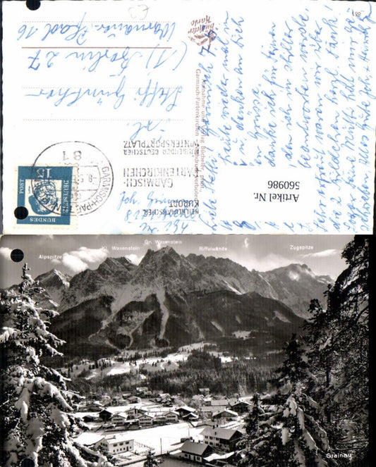 560986,Grainau Winteransicht