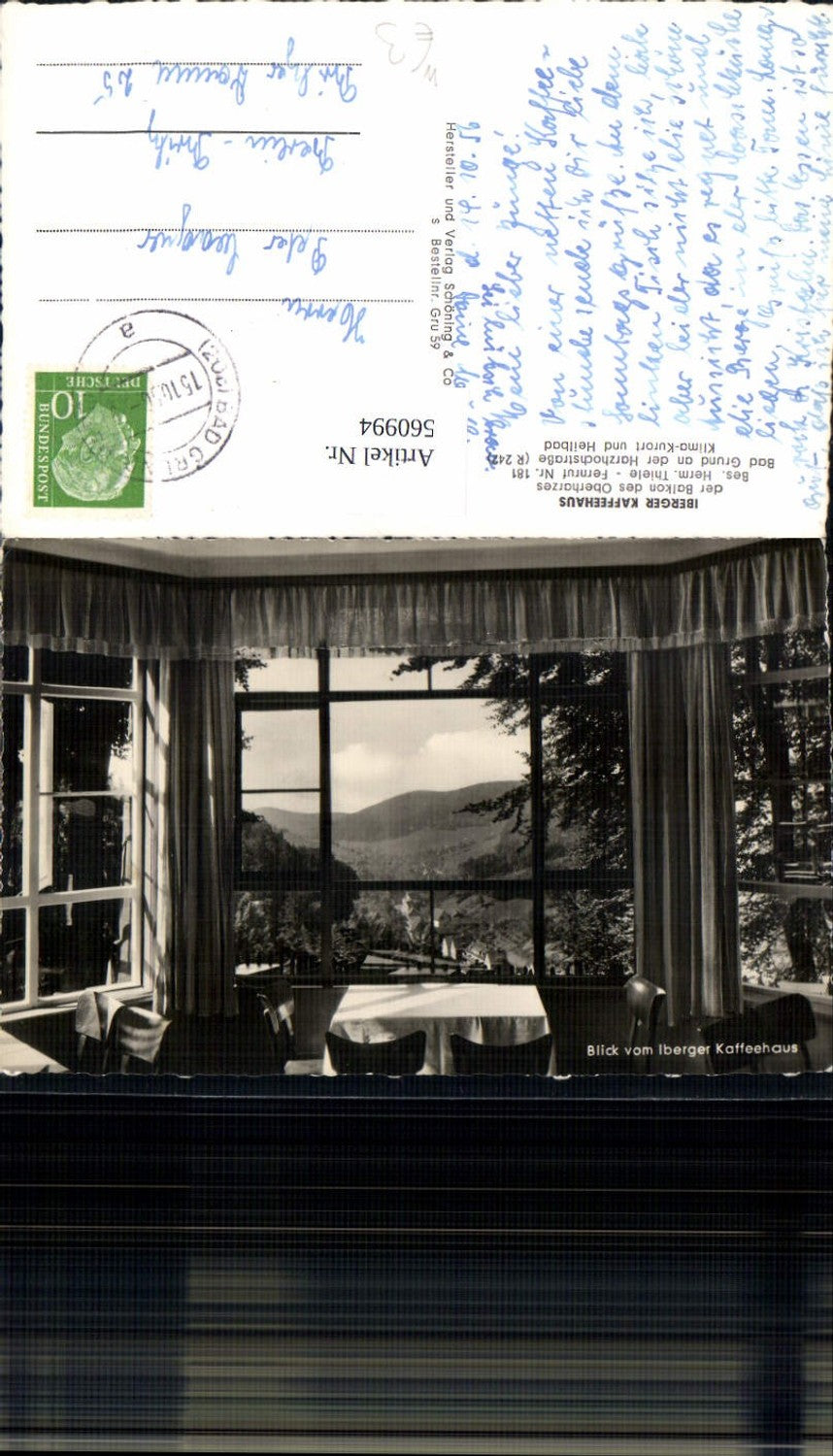 560994,Bad Grund Harz Iberger Kaffeehaus Balkon