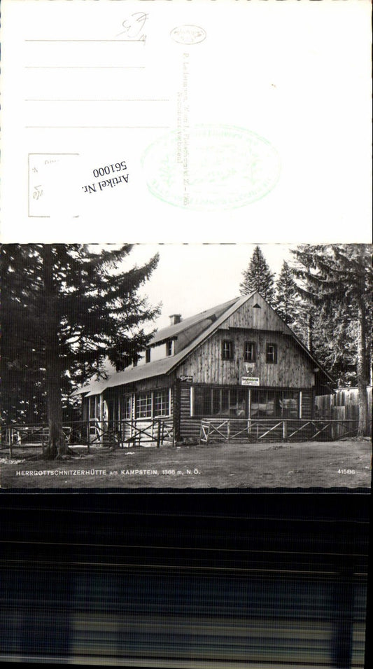 561000,Herrgottschnitzerhütte am Kampstein St. Corona am Wechsel