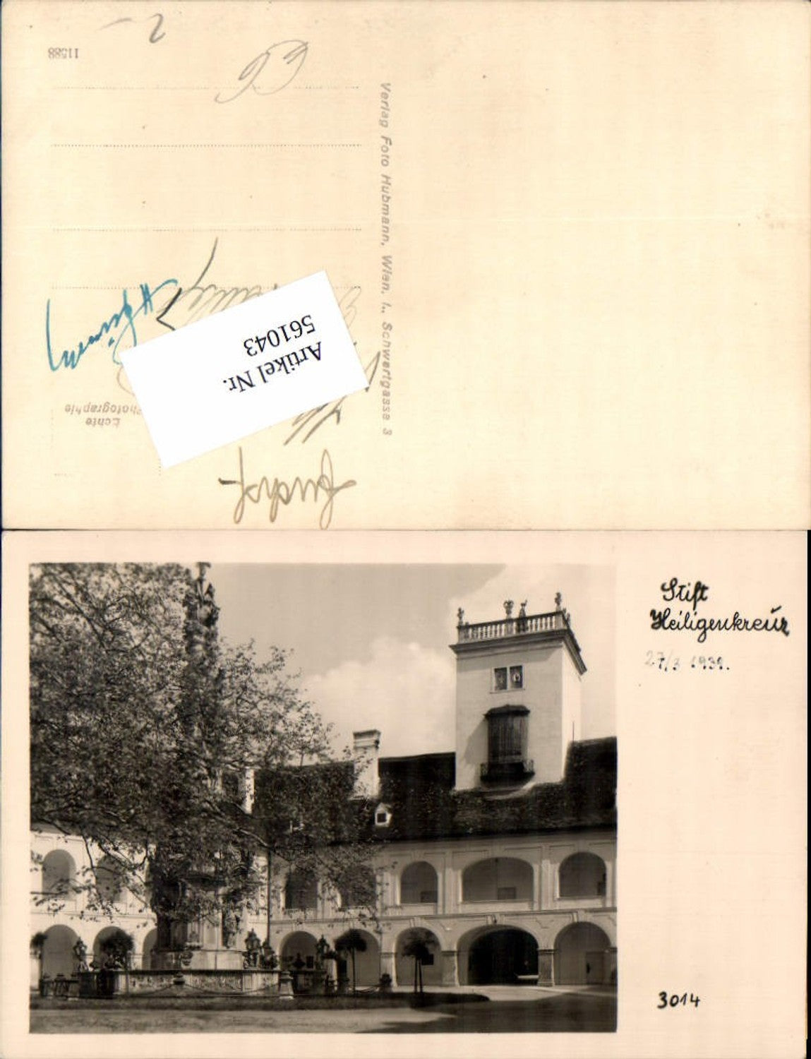 561043,Stift Heiligenkreuz pub Hubmann 3014