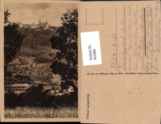 561060,Langenburg Ansicht Schloss
