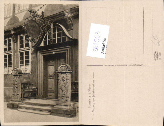 561063,Hameln a. d. Weser Eingang zum Stiftsherrenhaus