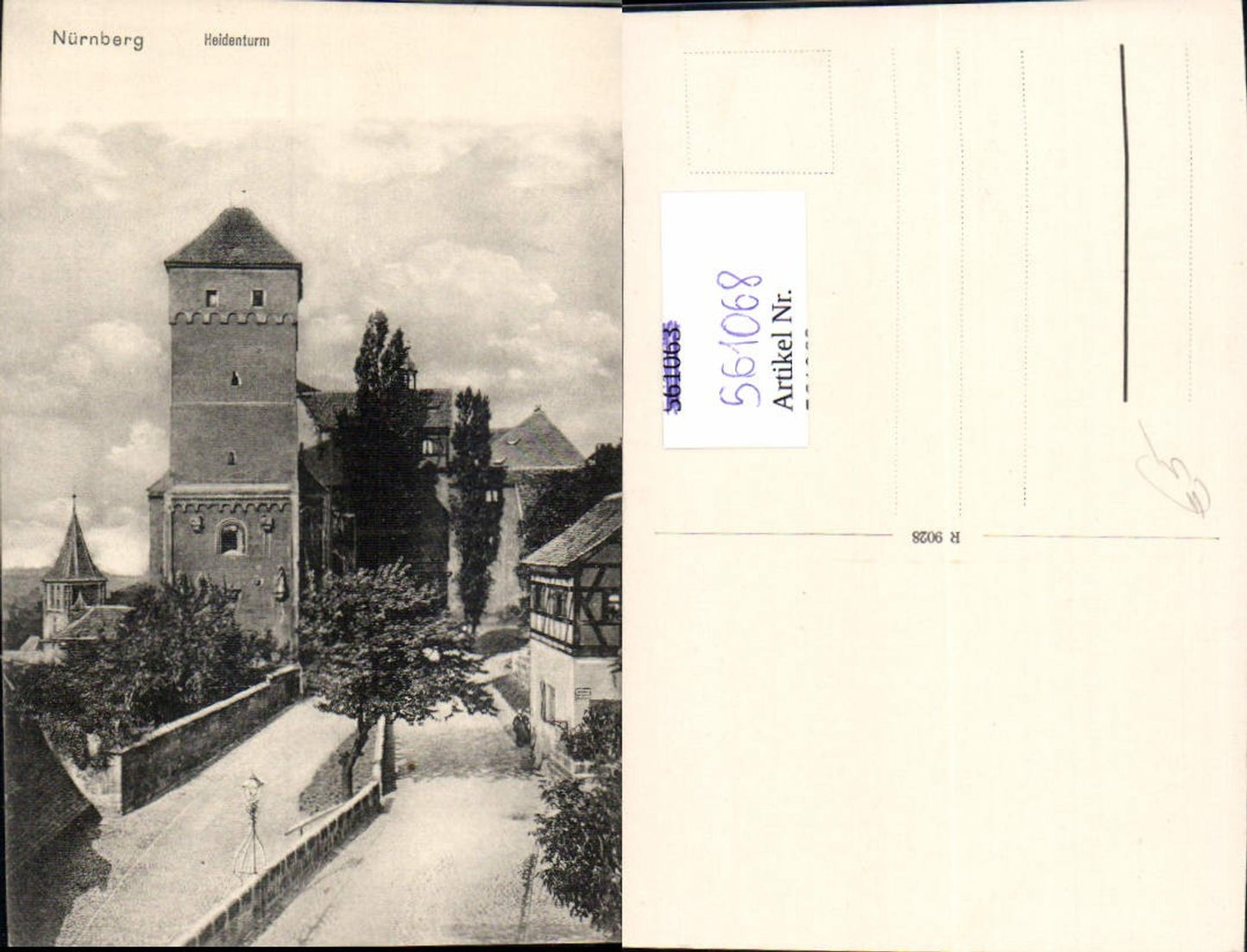 561068,Nürnberg Heidenturm Turm