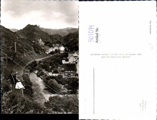 561074,Foto Ak Altenahr Sessellift Weinbau