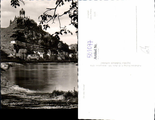 561077,Foto Ak Cochem m. Burg Cochem