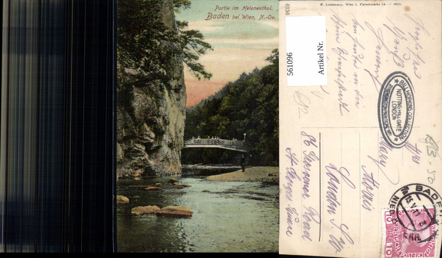 561096,Baden bei Wien Partie im Helenenthal pub Ledermann 6156