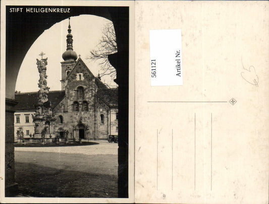 561121,Stift Heiligenkreuz Dreifaltgkeitssäule