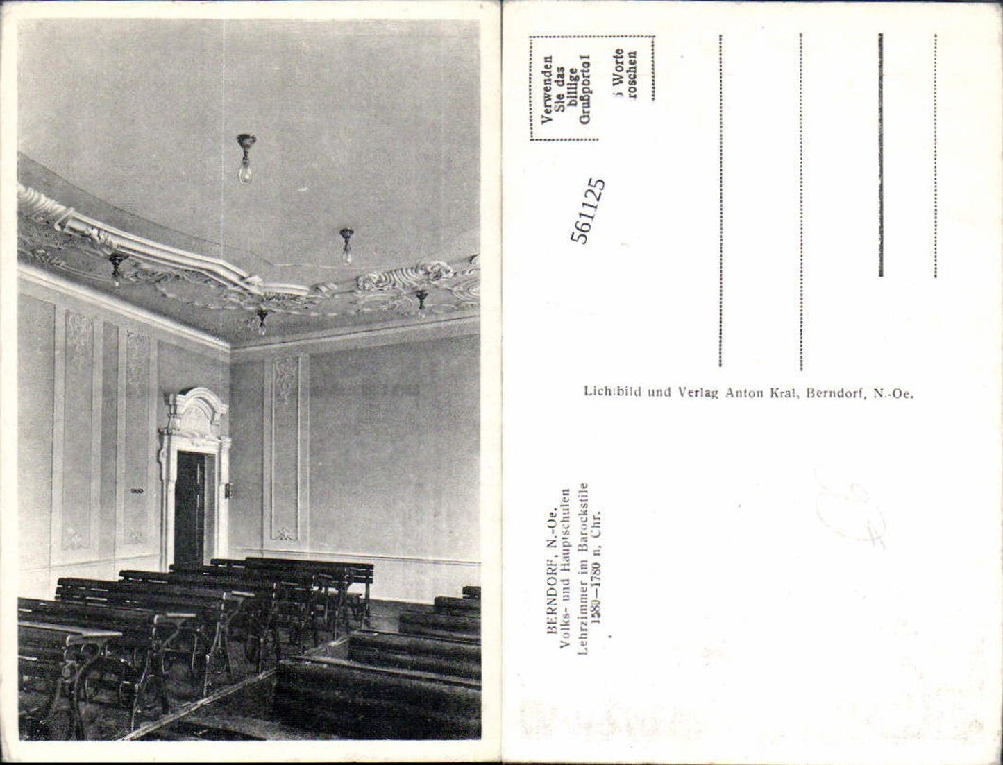 561125,Berndorf Klassenzimmer Schule