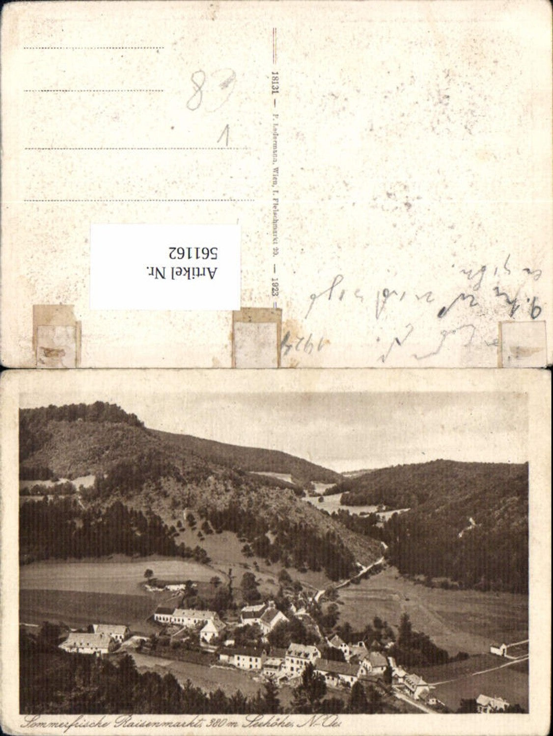 561162,Raisenmarkt Alland Totale pub P. Ledermann 18131