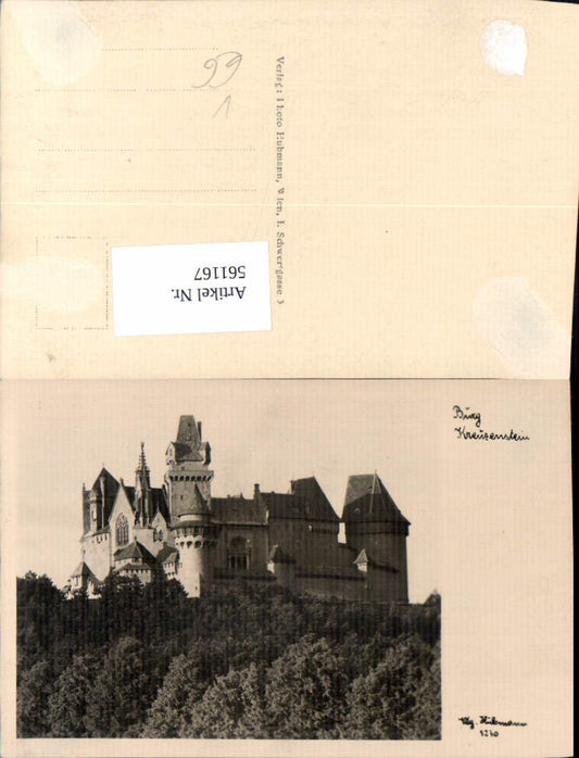 561167,Leobendorf Burg Kreuzenstein pub Photo Hubmann 1230