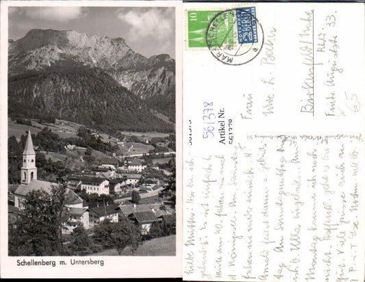 561378,Schellenberg m. Untersberg Marktschellenberg