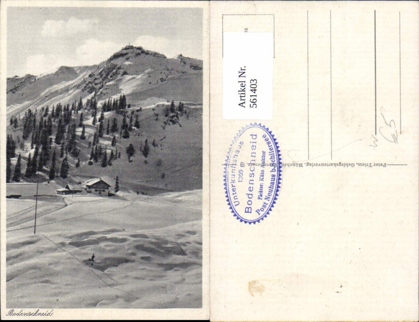 561403,Bodenschneid Winteransicht Neuhaus Schliersee