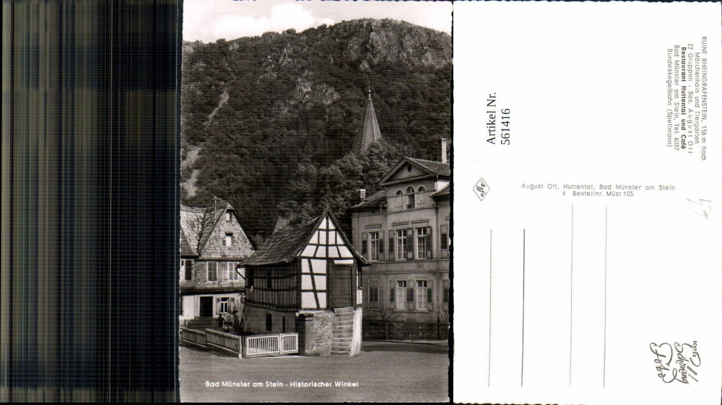 561416,Bad Münster a. Stein-Ebernburg Bad Kreuznach Historischer Winkel