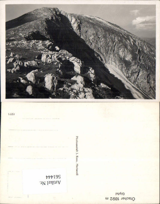 561444,Ötscher Rauher Kamm b. Lackenhof