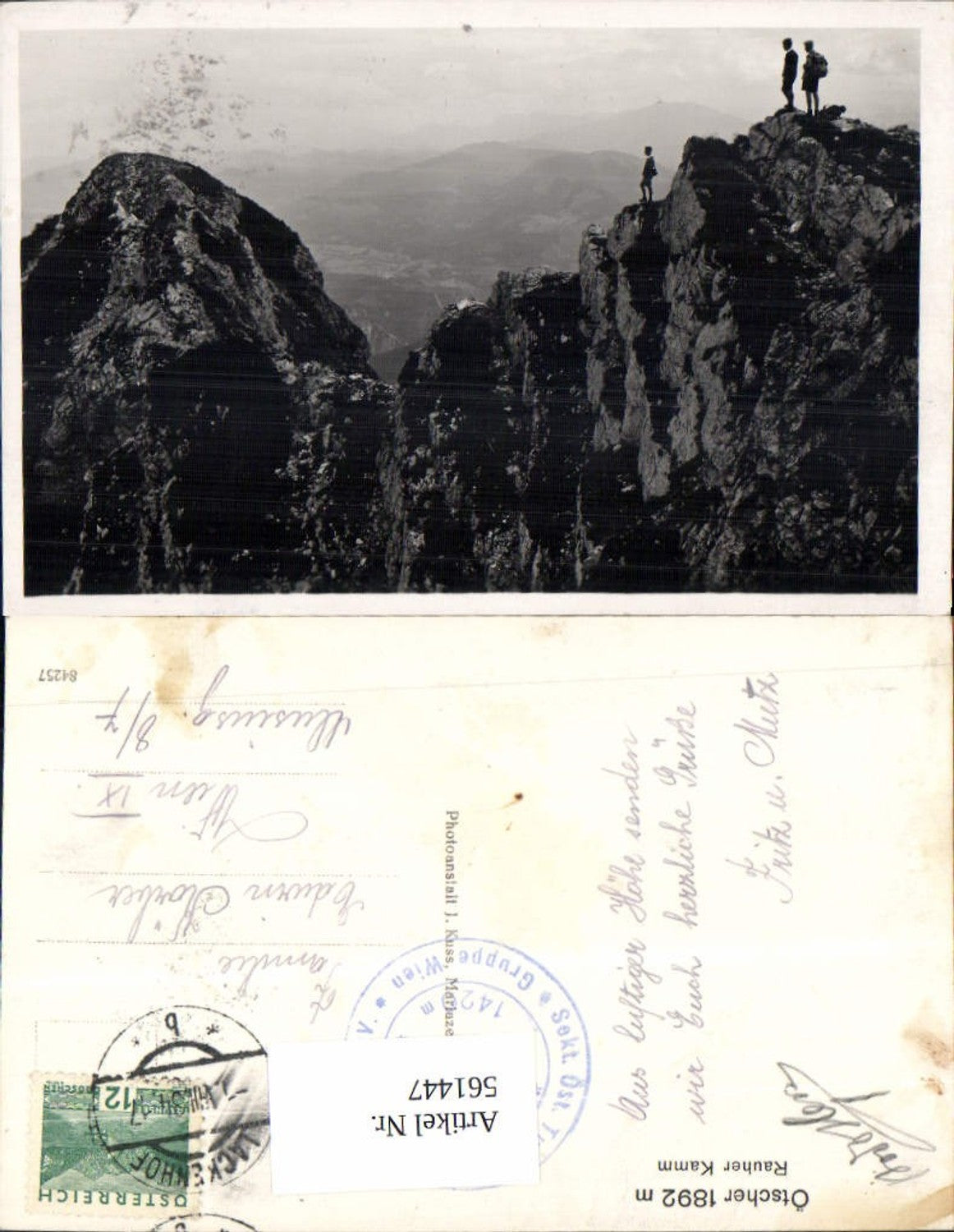 561447,Ötscher Rauher Kamm b. Lackenhof