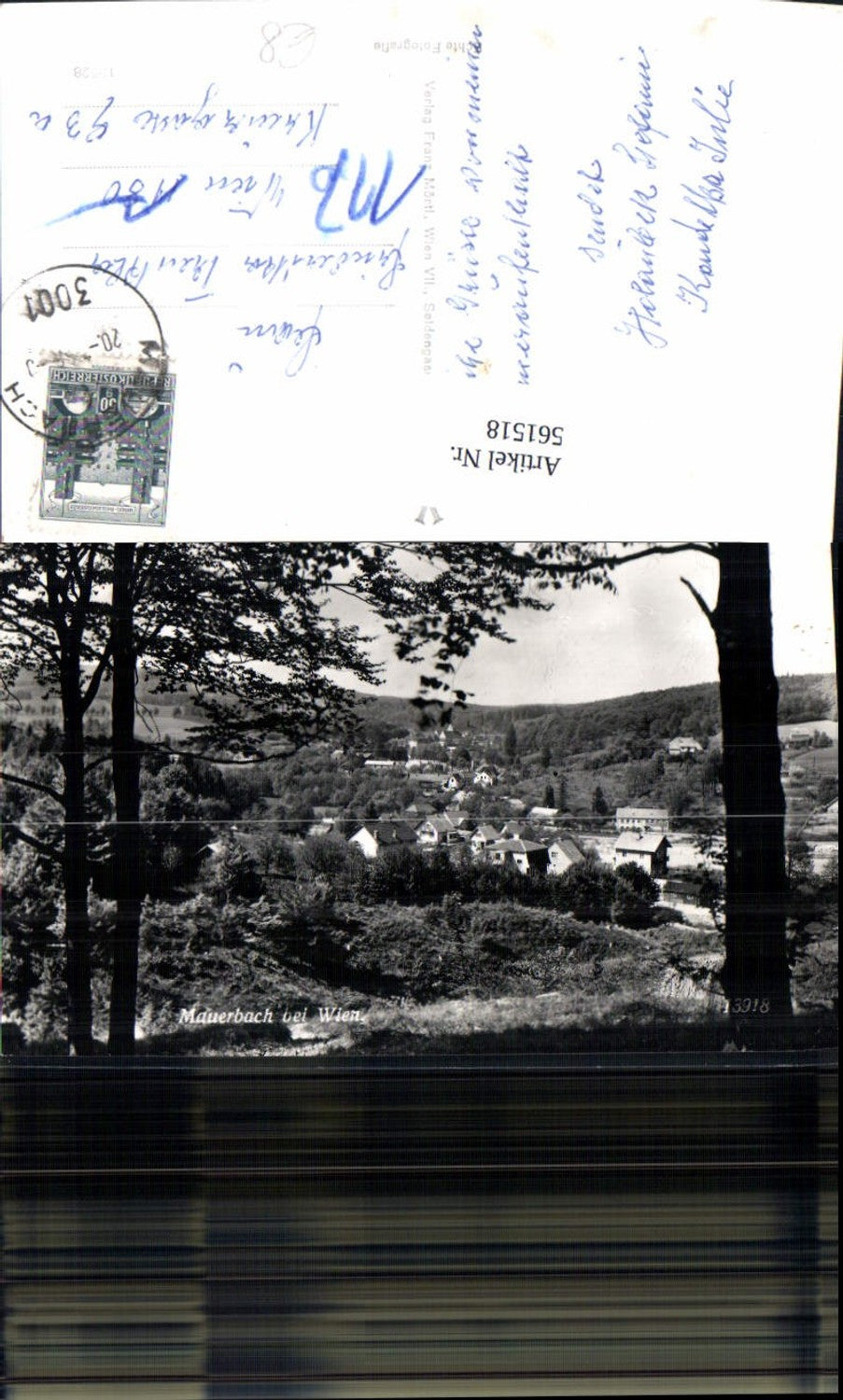 561518,Foto Ak Mauerbach b. Wien
