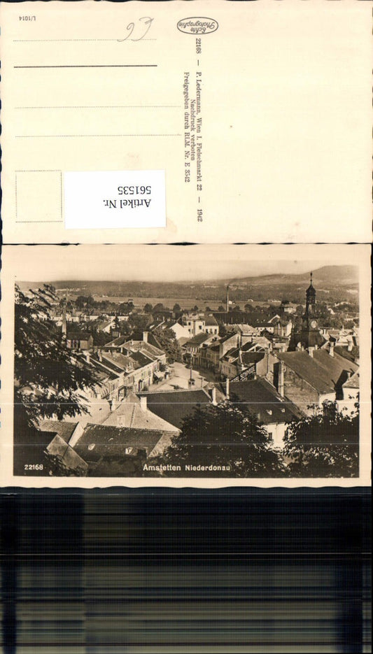 561535,Foto Ak Amstetten Ansicht