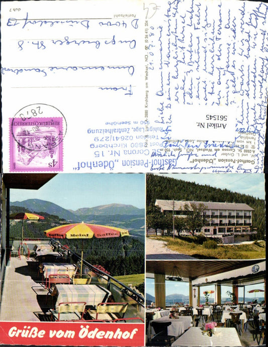 561545,Mehrbild Ak St Corona a. Wechsel Gasthof Pension Ödenhof
