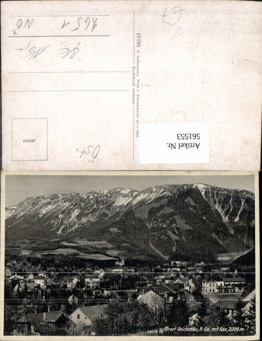 561553,Reichenau an der Rax pub P. Ledermann 19196