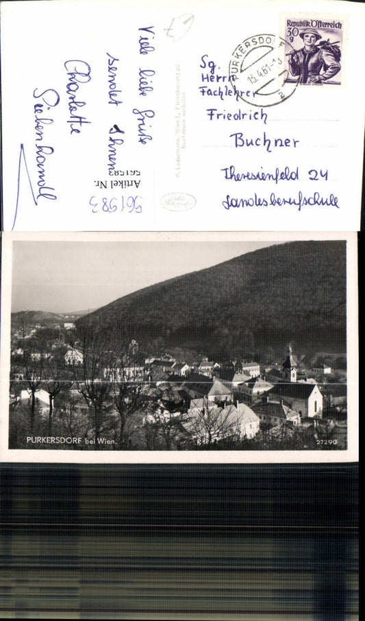 561583,Foto Ak Purkersdorf b. Wien Ansicht