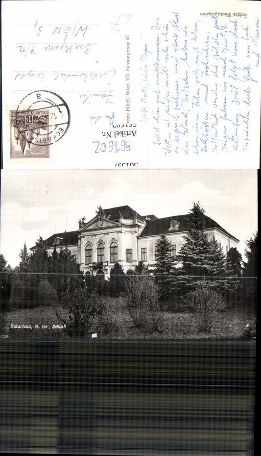 561602,Foto Ak Eckartsau Schloss