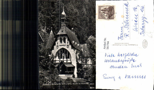 561704,Foto Ak Semmering Kircherl am Hochweg