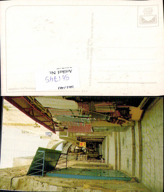 561745,Israel Jerusalem Via Dolorosa Kodak Reklame