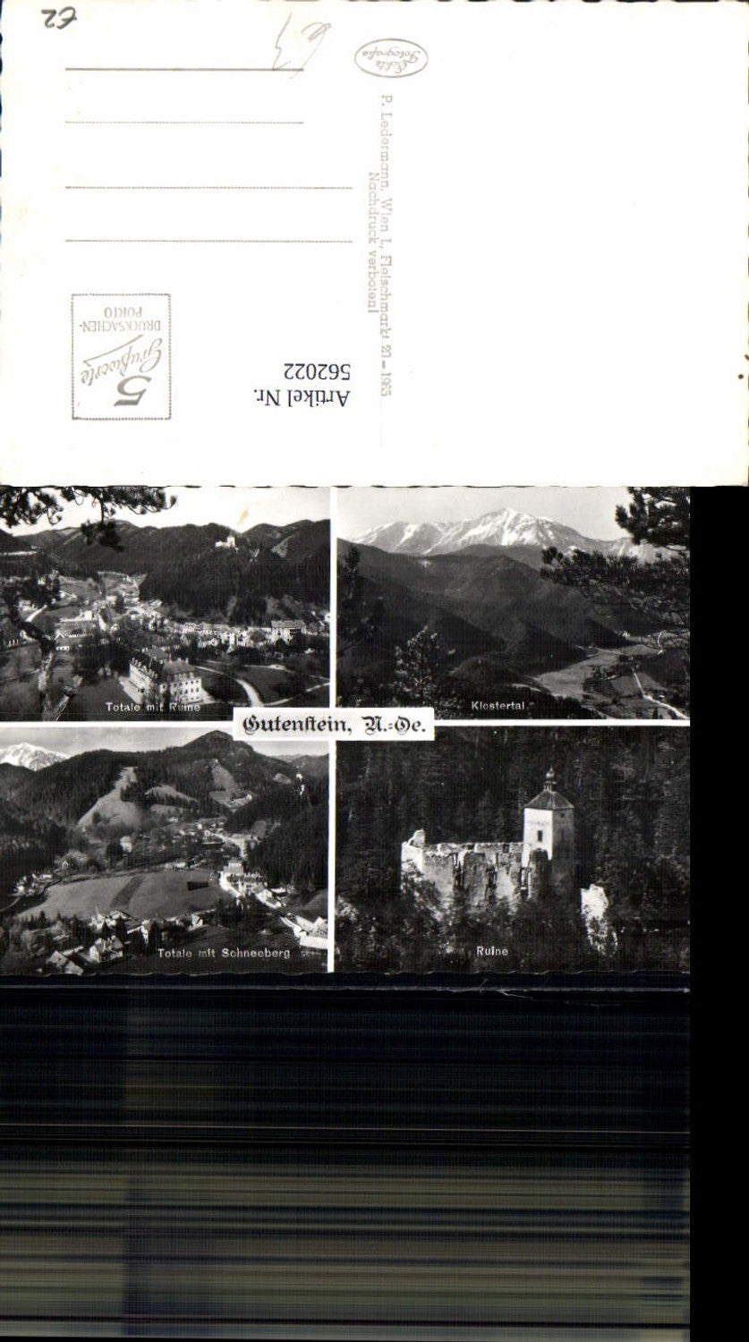 562022,Gutenstein Ruine Klostertal